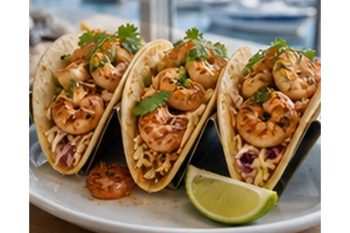 Product photo of Spiced Prawn Tacos